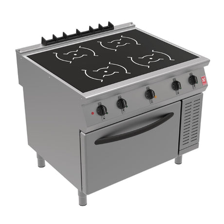 Falcon F900 Induction Range with Fan Assisted Oven on Feet i91104C JD Catering Equipment Solutions Ltd