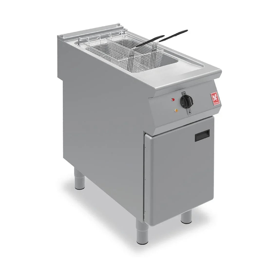 Falcon F900 Single Tank Twin Basket Free Standing Electric Fryer E9341 - JD Catering Equipment Solutions Ltd