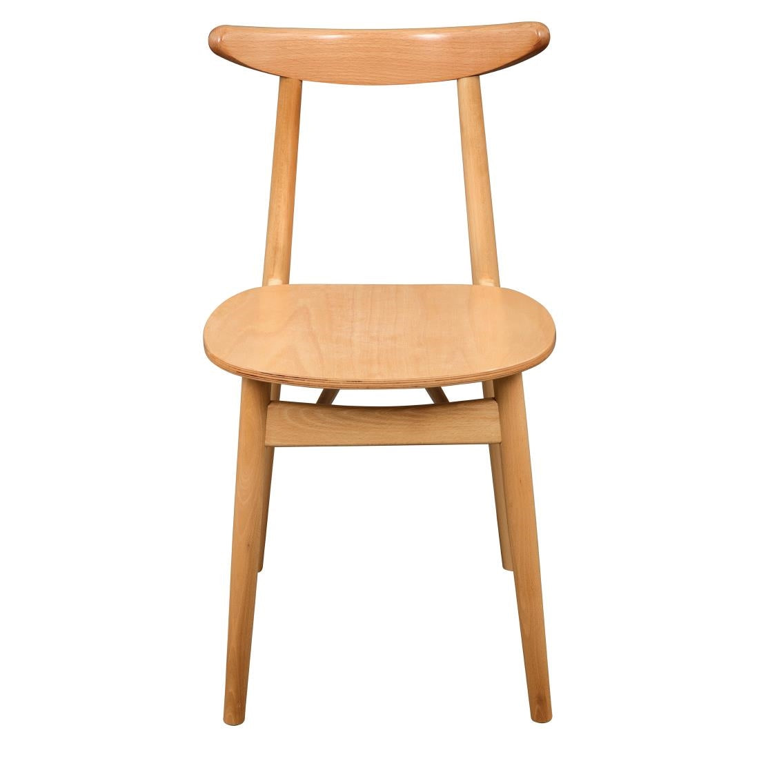Fameg Cowhorn Side Chair (Pack of 2) JD Catering Equipment Solutions Ltd