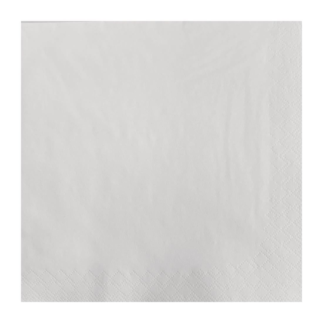 Fasana Lunch Napkins White 330mm (Pack of 1500) JD Catering Equipment Solutions Ltd