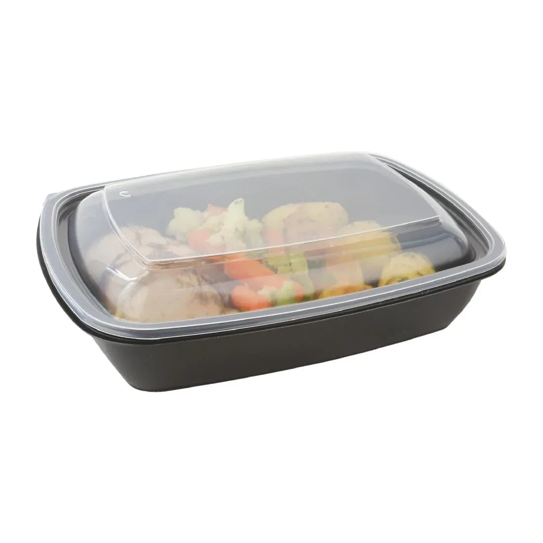 DE763 Fastpac Medium Rectangular Food Containers 900ml / 32oz - JD Catering Equipment Solutions Ltd