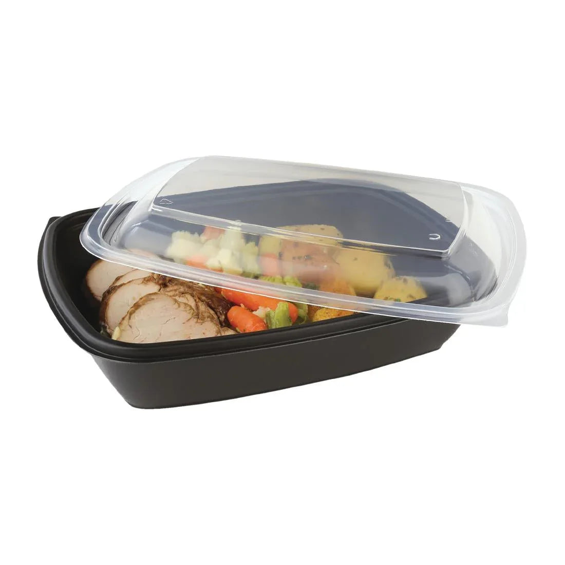 DE763 Fastpac Medium Rectangular Food Containers 900ml / 32oz - JD Catering Equipment Solutions Ltd