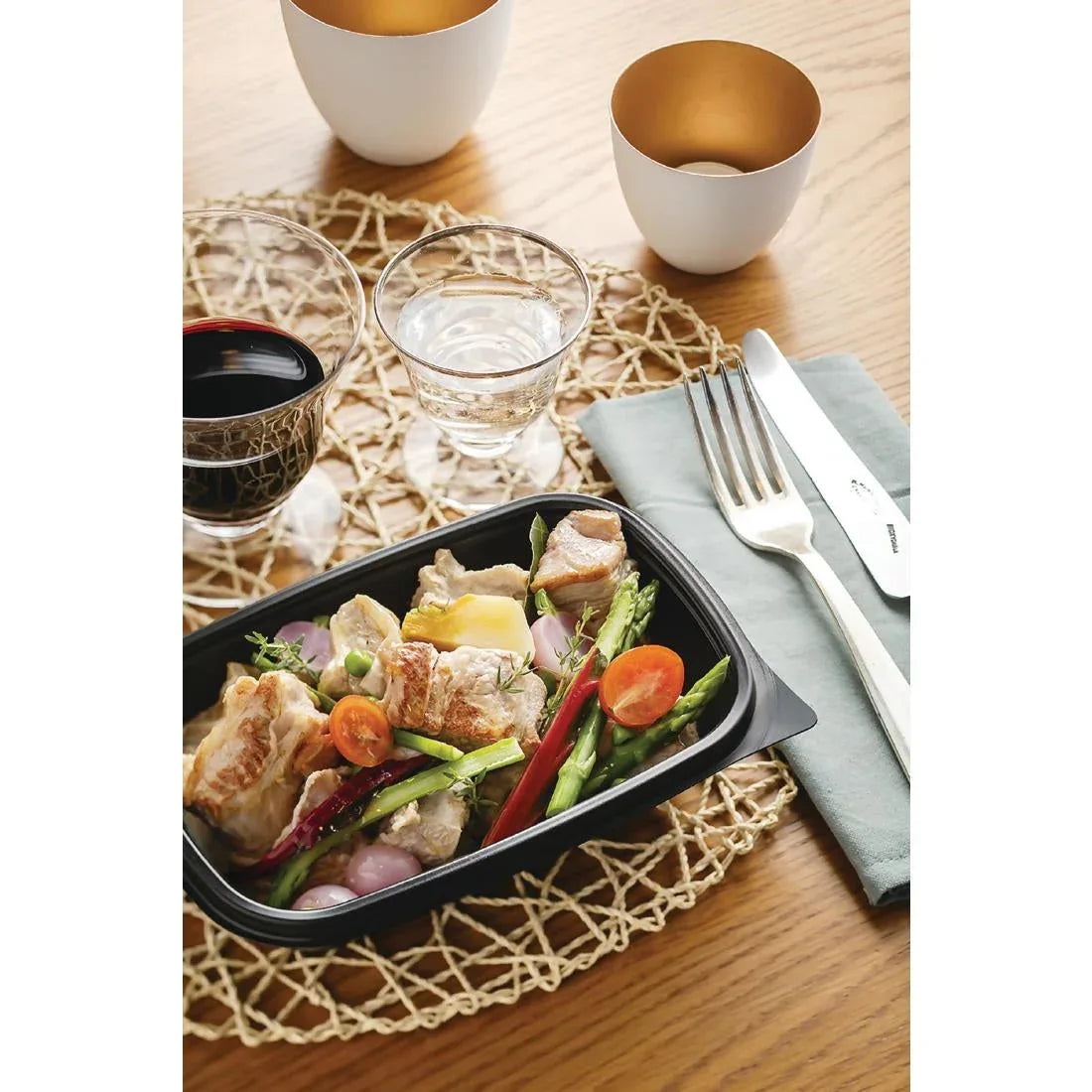 DW782 Fastpac Small Rectangular Food Containers 500ml / 17oz - JD Catering Equipment Solutions Ltd