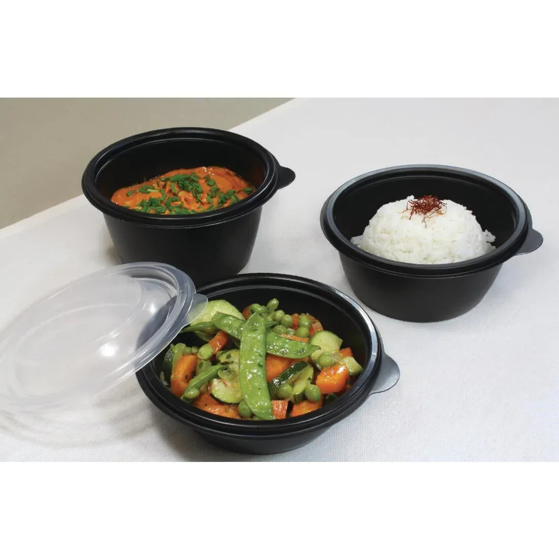 DW788 Fastpac Small Round Food Containers 375ml / 13oz (Pack of 500) - JD Catering Equipment Solutions Ltd
