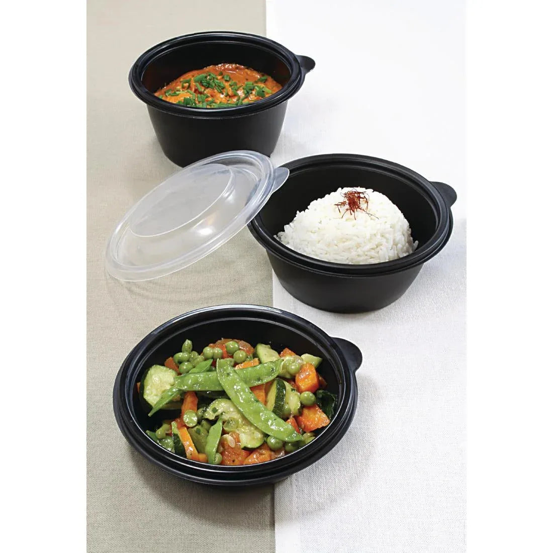 DW788 Fastpac Small Round Food Containers 375ml / 13oz (Pack of 500) - JD Catering Equipment Solutions Ltd