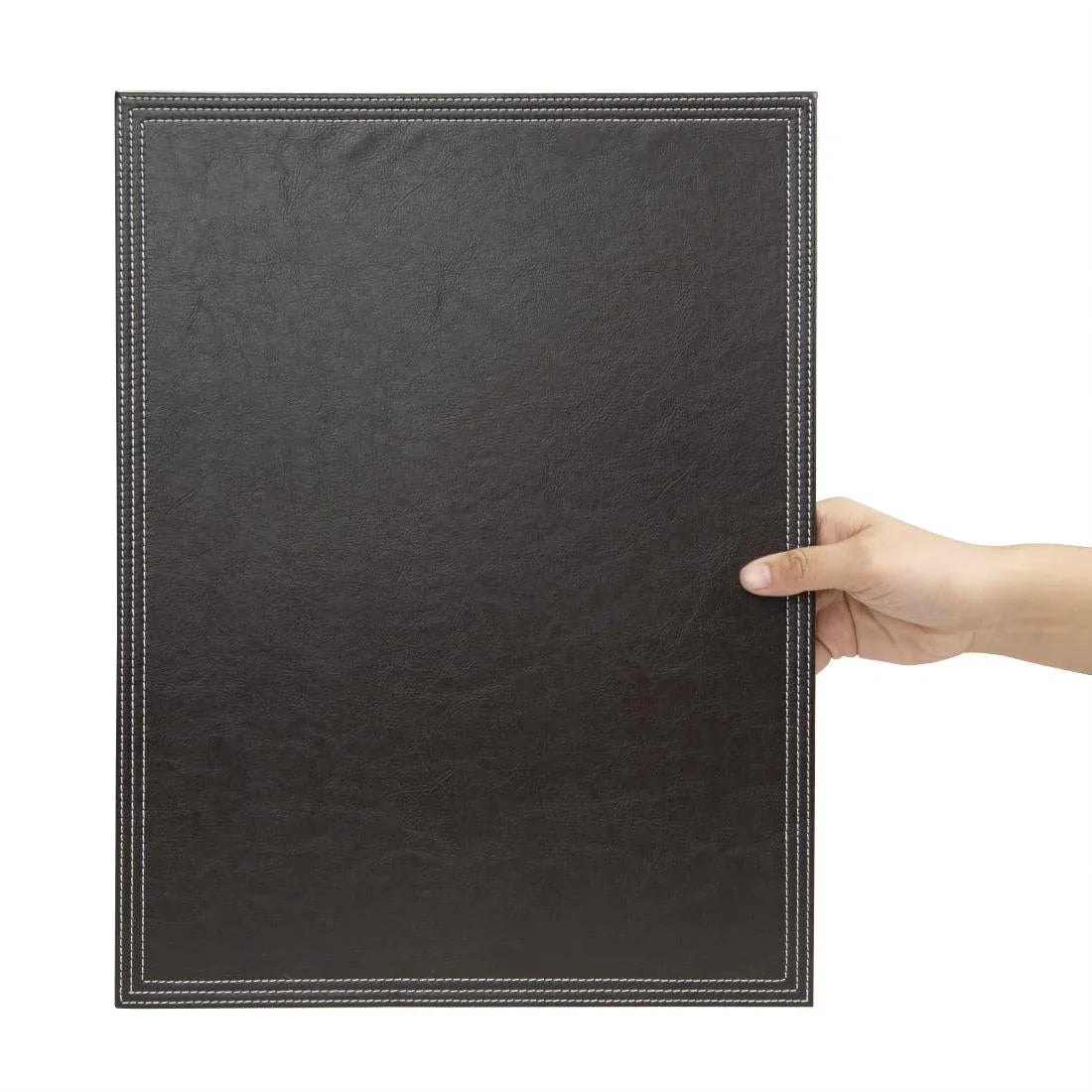 CE298 Faux Leather Large Placemat - JD Catering Equipment Solutions Ltd