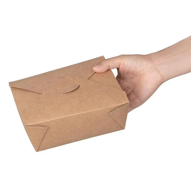 FN895 Fiesta Cardboard Takeaway Food Containers (Pack of 200) Size: 152(W)mm - JD Catering Equipment Solutions Ltd