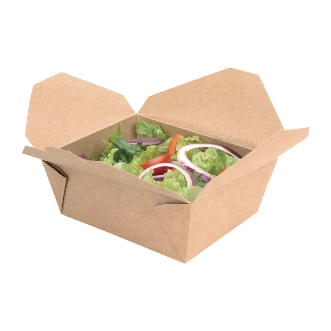 FN895 Fiesta Cardboard Takeaway Food Containers (Pack of 200) Size: 152(W)mm - JD Catering Equipment Solutions Ltd