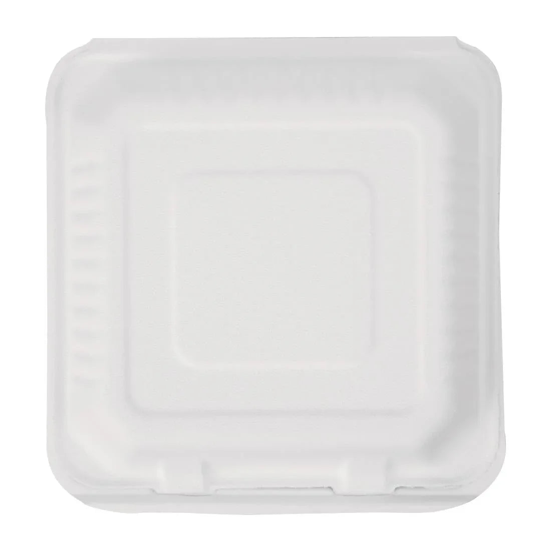 FC525 Fiesta Compostable Bagasse Hinged Food Containers 223/236mm (Pack of 200) - JD Catering Equipment Solutions Ltd