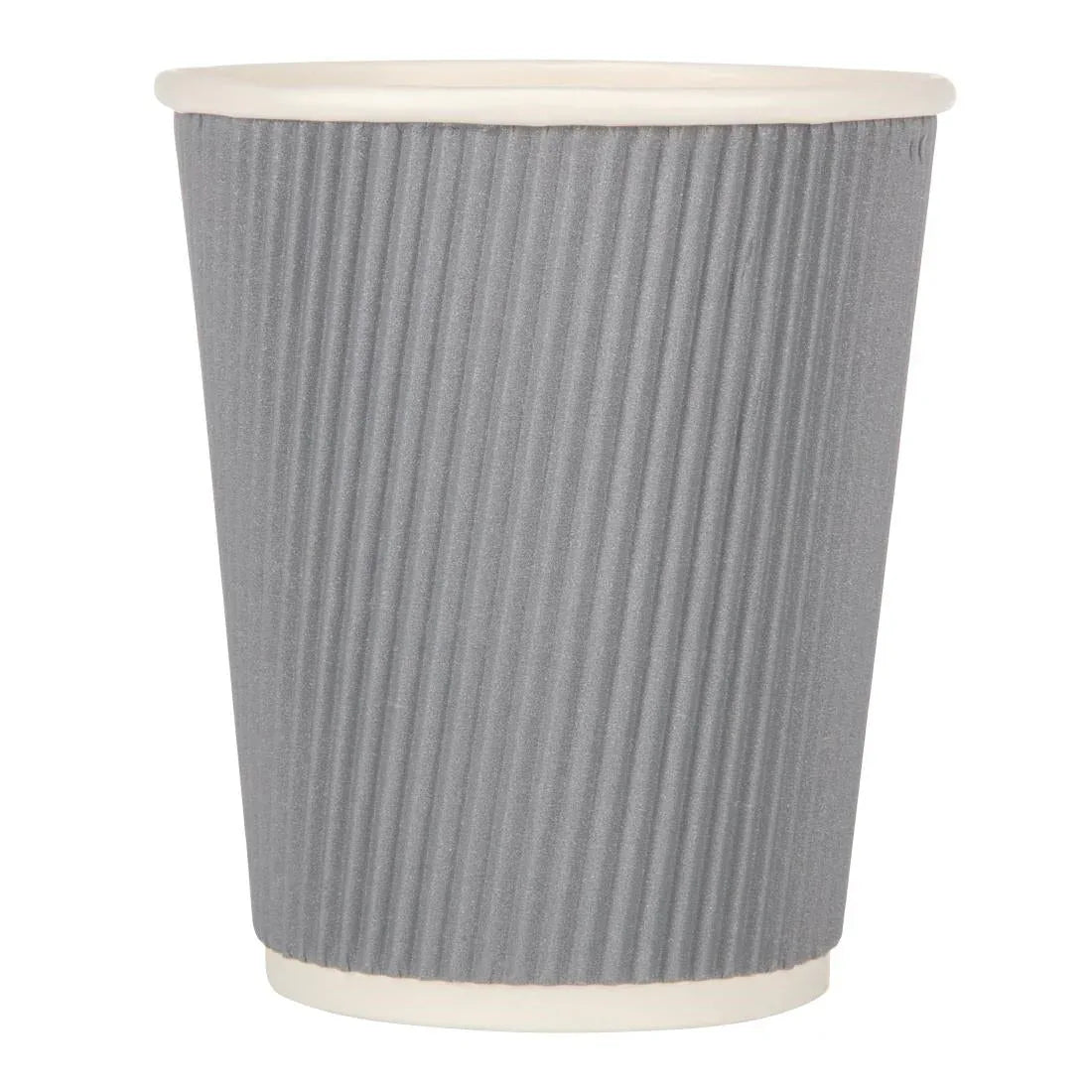 GP430 Fiesta Disposable Coffee Cups Ripple Wall 225ml / 8oz - JD Catering Equipment Solutions Ltd
