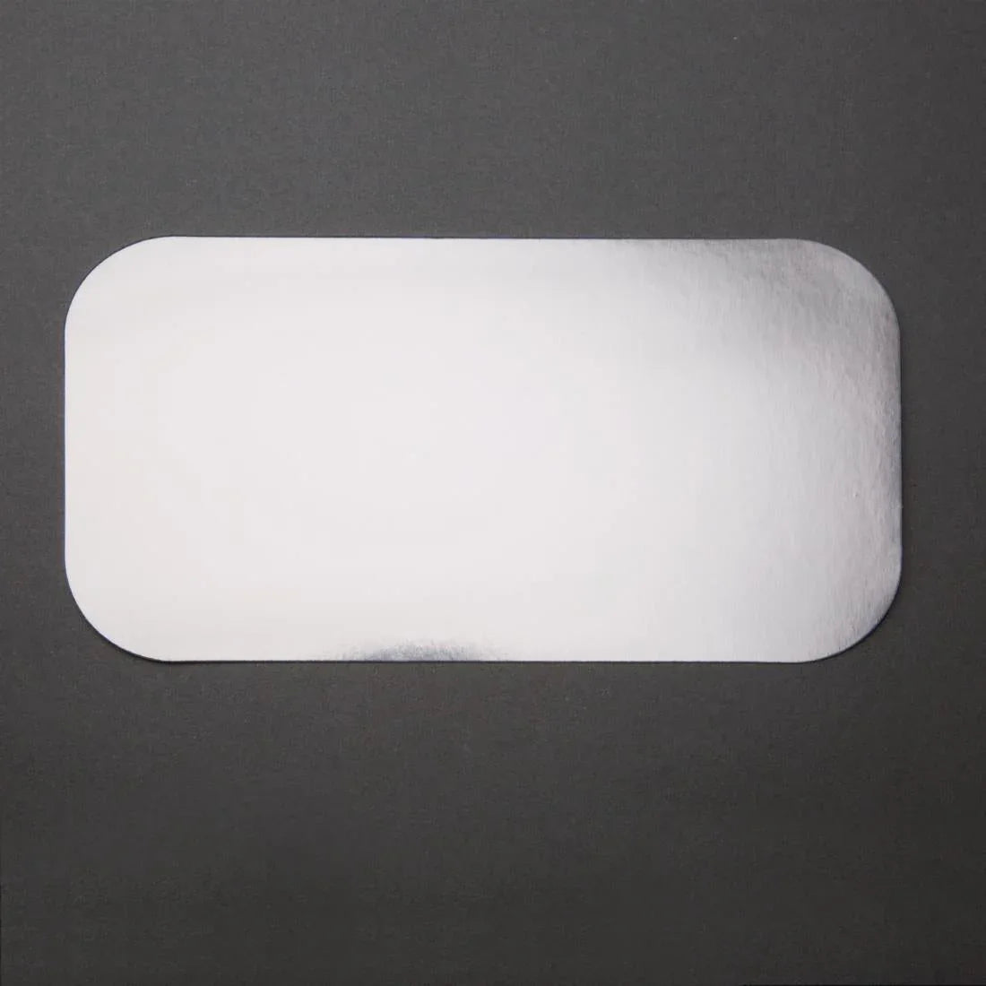 CD952 Fiesta Foil Container Waxed Lids Large (Pack of 500) - JD Catering Equipment Solutions Ltd