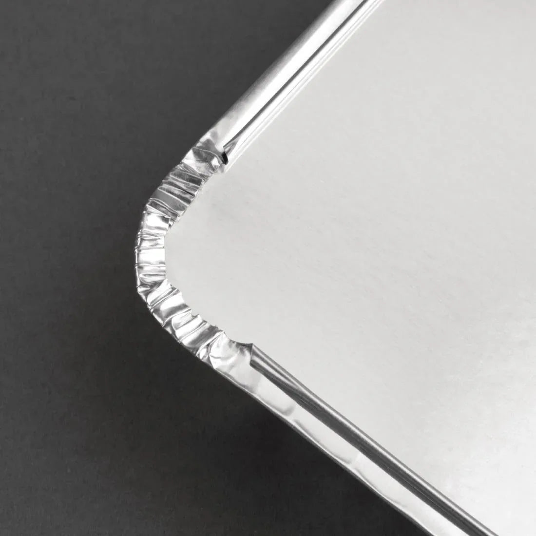 CD952 Fiesta Foil Container Waxed Lids Large (Pack of 500) - JD Catering Equipment Solutions Ltd