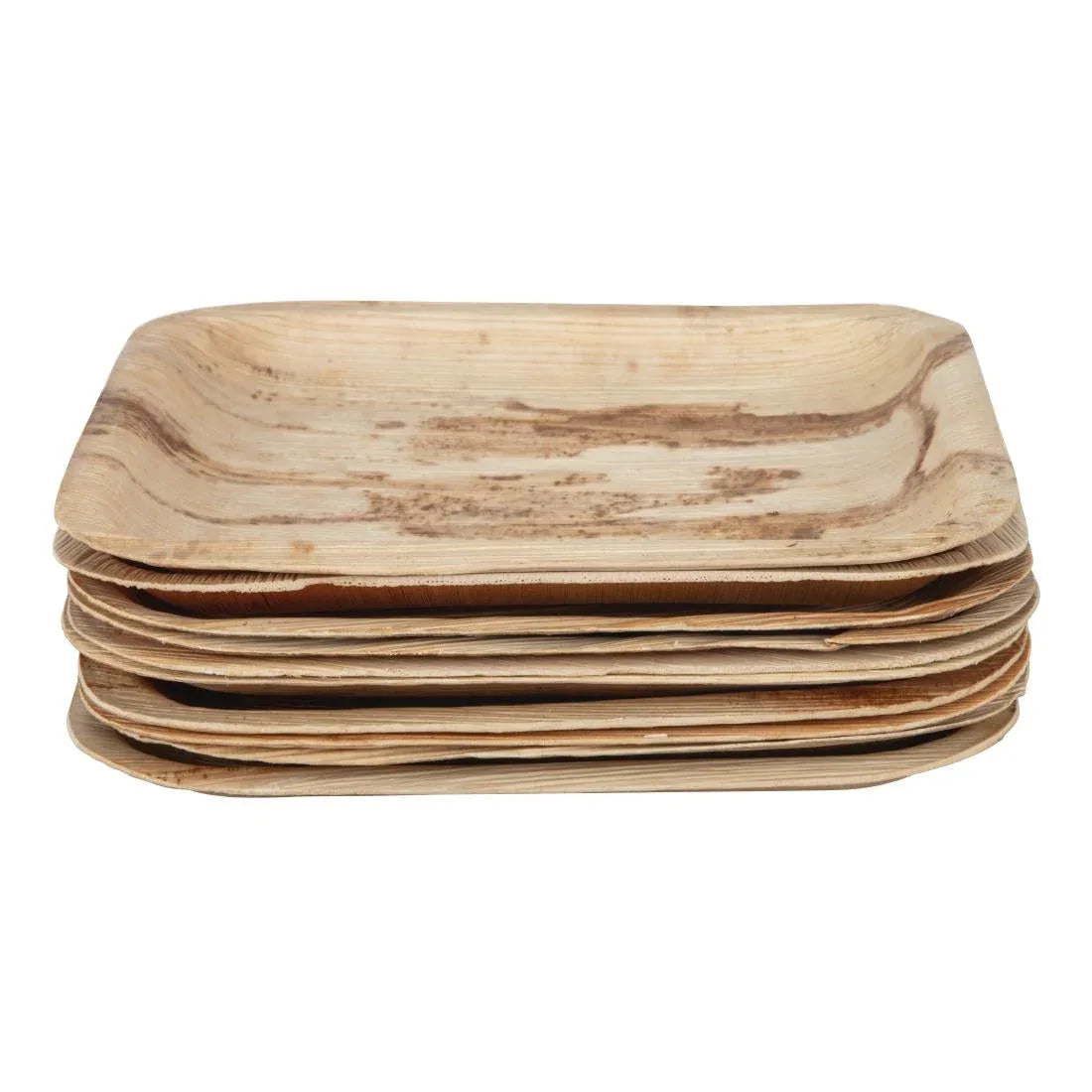 Fiesta Green Biodegradable Palm Leaf Plates (Pack of 100) - JD Catering Equipment Solutions Ltd