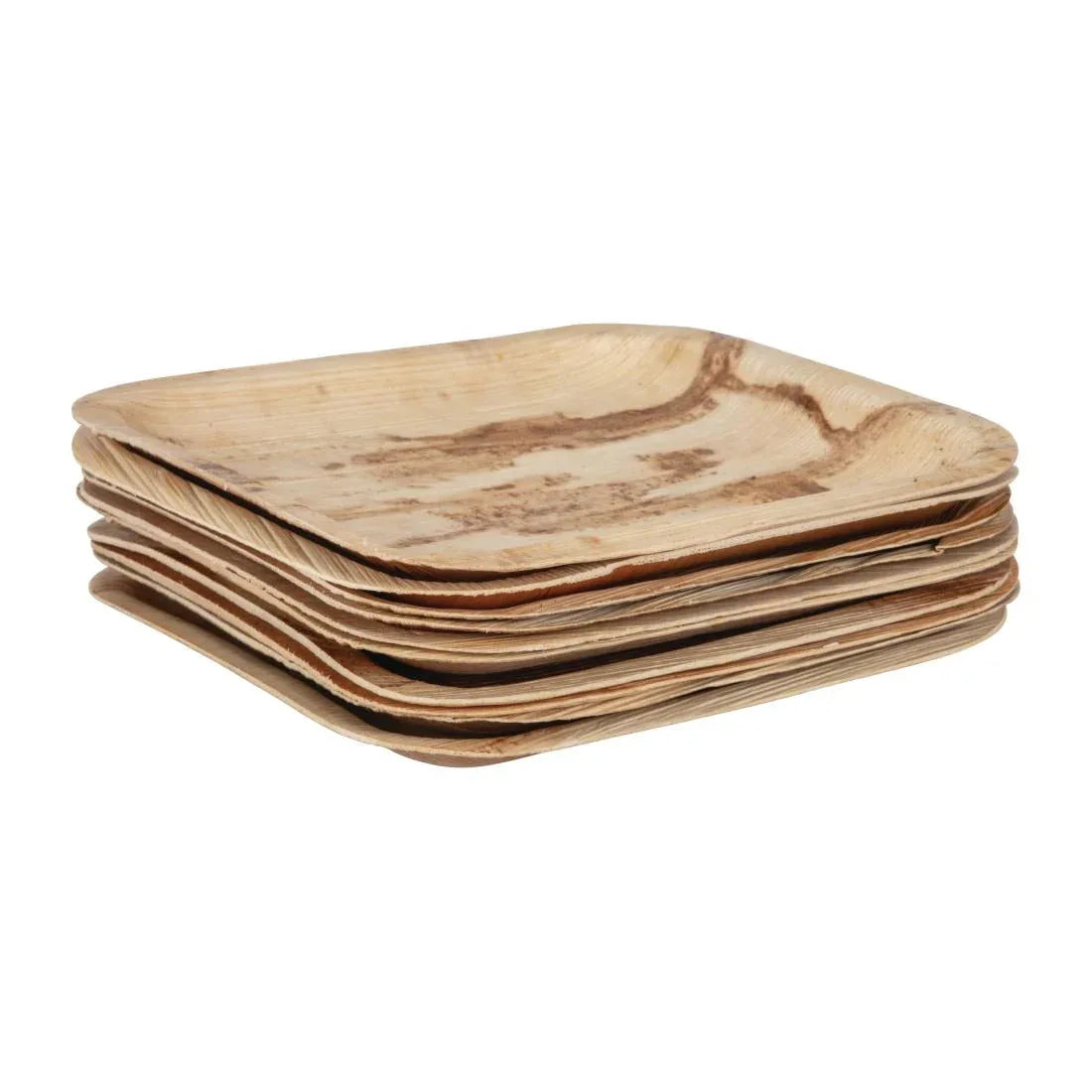 Fiesta Green Biodegradable Palm Leaf Plates (Pack of 100) - JD Catering Equipment Solutions Ltd