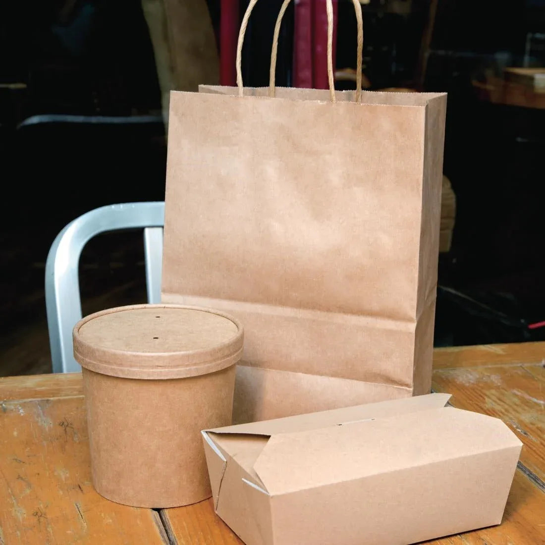 FB556 Fiesta Green Biodegradable Paper Soup Container Lids (Pack of 500) - JD Catering Equipment Solutions Ltd