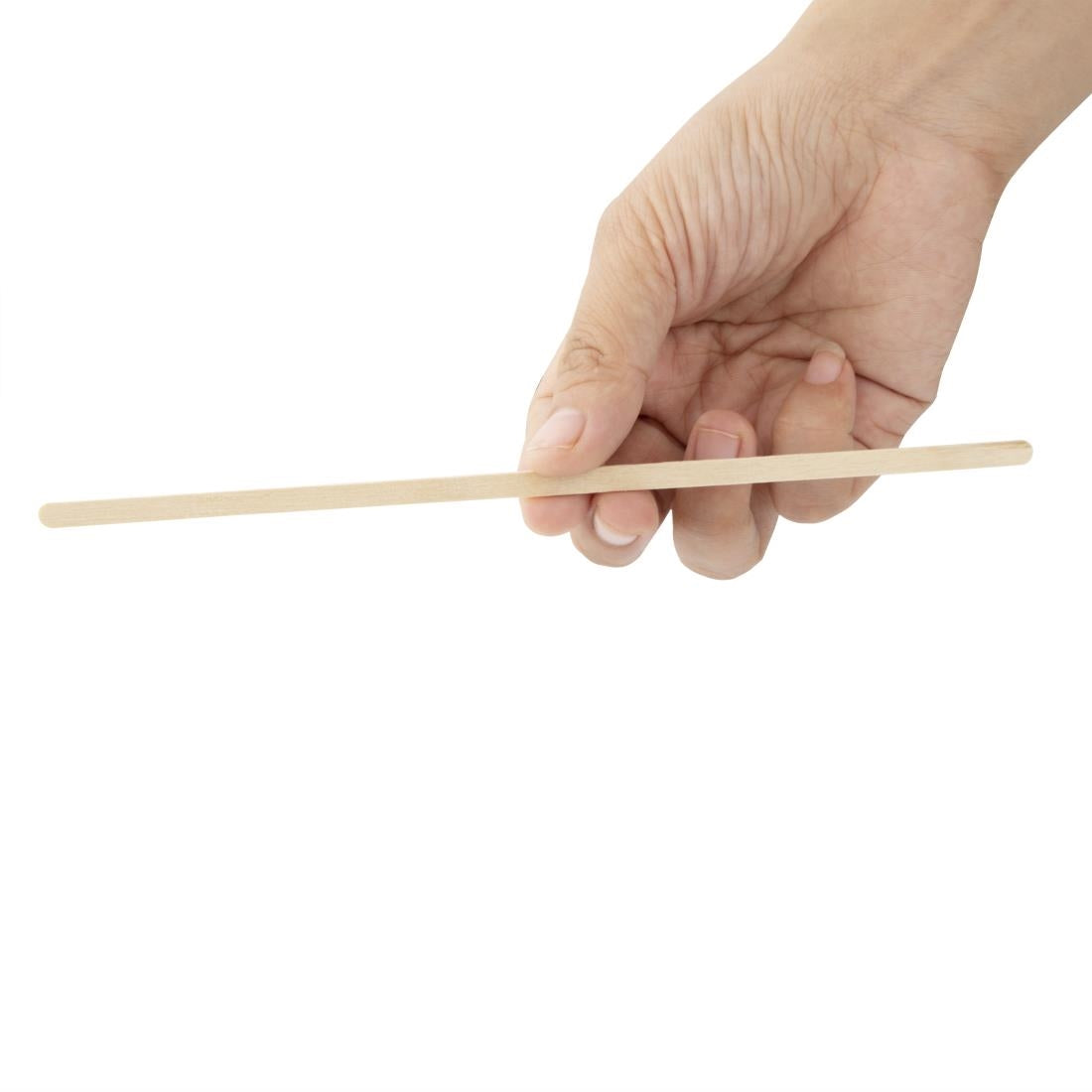 DK390 Fiesta Green Biodegradable Wooden Coffee Stirrers 190mm (Pack of 1000) - JD Catering Equipment Solutions Ltd