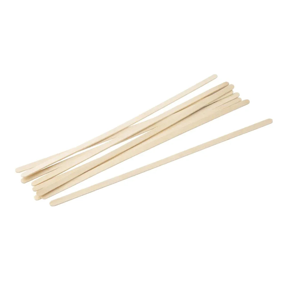 DK390 Fiesta Green Biodegradable Wooden Coffee Stirrers 190mm (Pack of 1000) - JD Catering Equipment Solutions Ltd