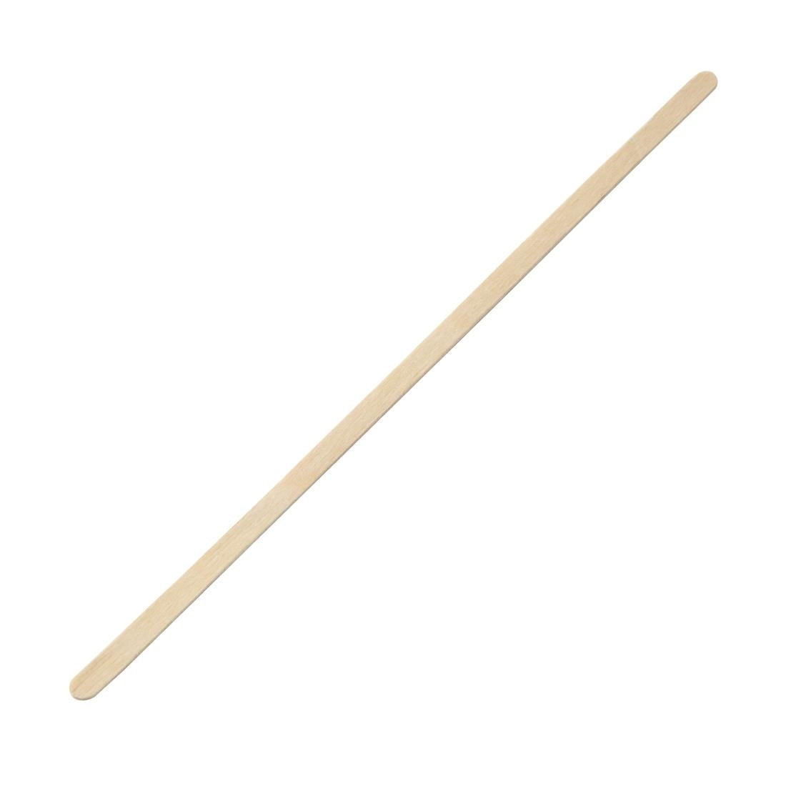 DK390 Fiesta Green Biodegradable Wooden Coffee Stirrers 190mm (Pack of 1000) - JD Catering Equipment Solutions Ltd