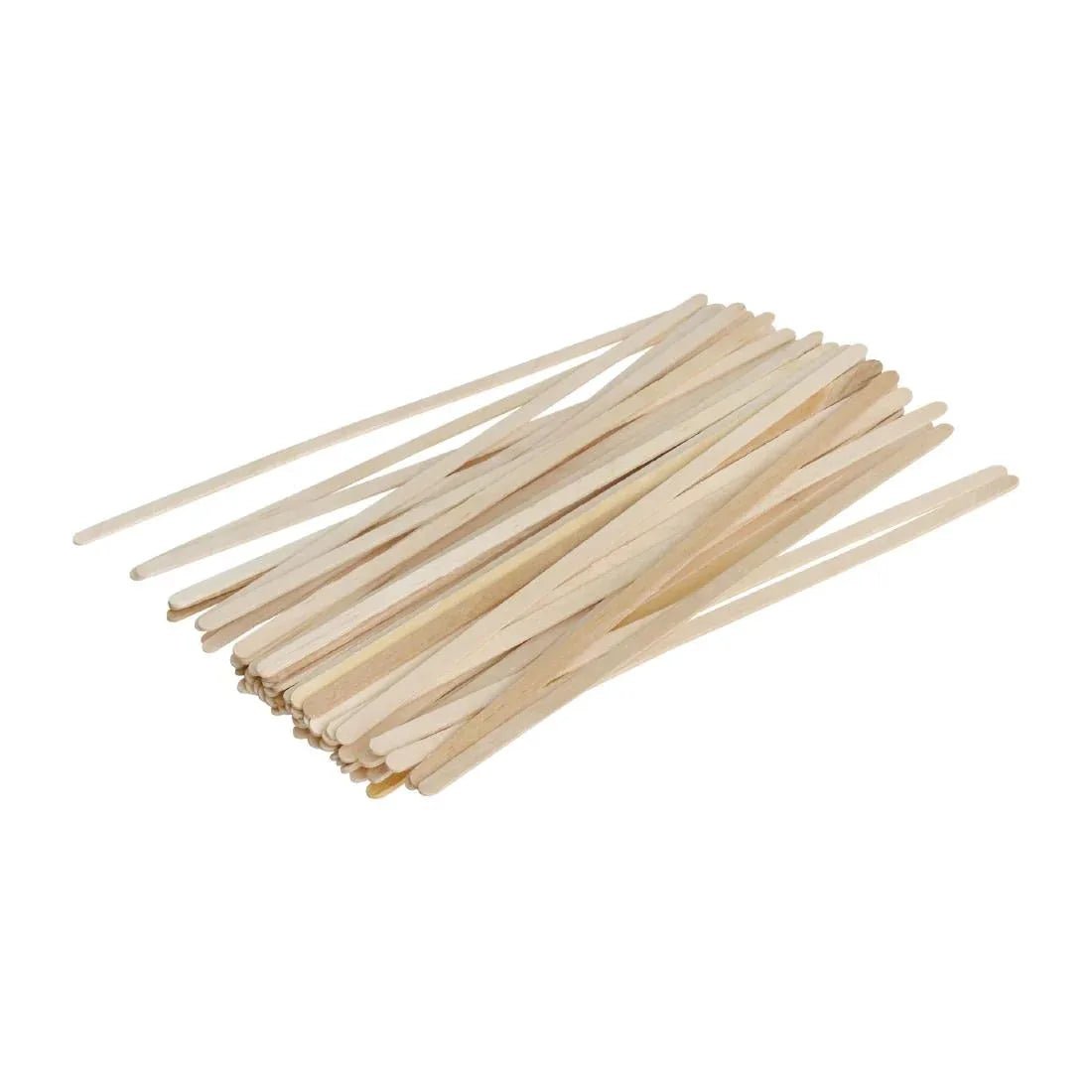 DK390 Fiesta Green Biodegradable Wooden Coffee Stirrers 190mm (Pack of 1000) - JD Catering Equipment Solutions Ltd