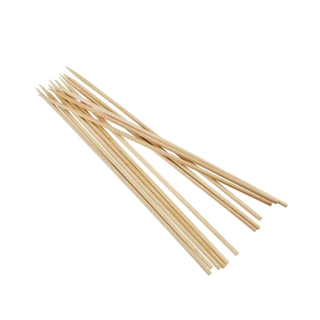 CD907 Fiesta Green Biodegradable Wooden Skewers (Pack of 200) - JD Catering Equipment Solutions Ltd
