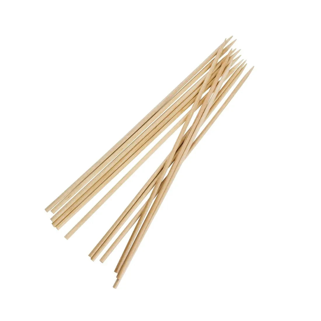 CD907 Fiesta Green Biodegradable Wooden Skewers (Pack of 200) - JD Catering Equipment Solutions Ltd
