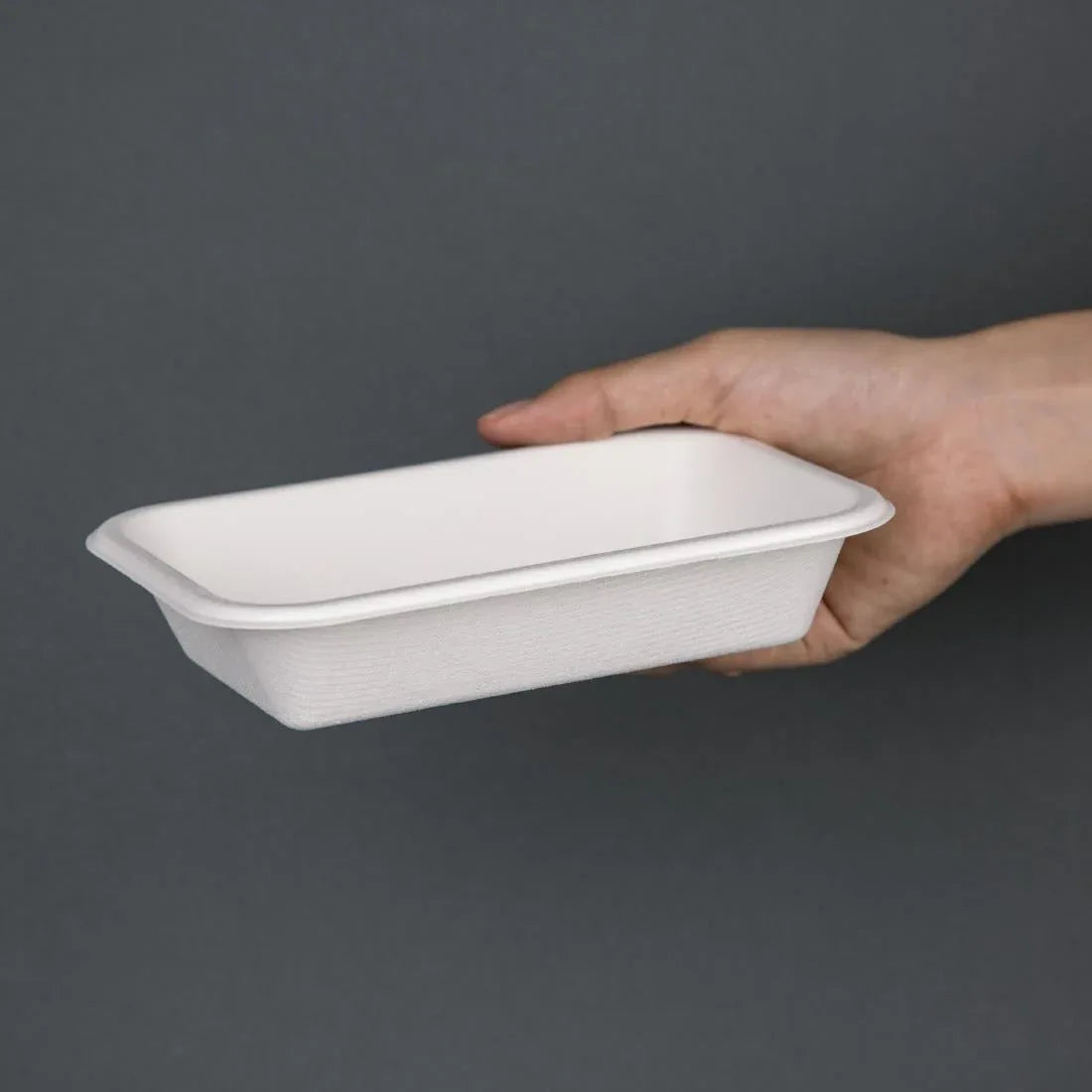 DW347 Fiesta Green Compostable Bagasse Food Trays 16oz (Pack of 50) - JD Catering Equipment Solutions Ltd