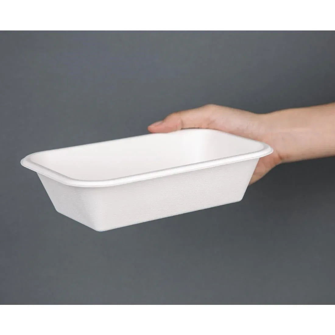 DW349 Fiesta Green Compostable Bagasse Food Trays 32oz (Pack of 50) - JD Catering Equipment Solutions Ltd
