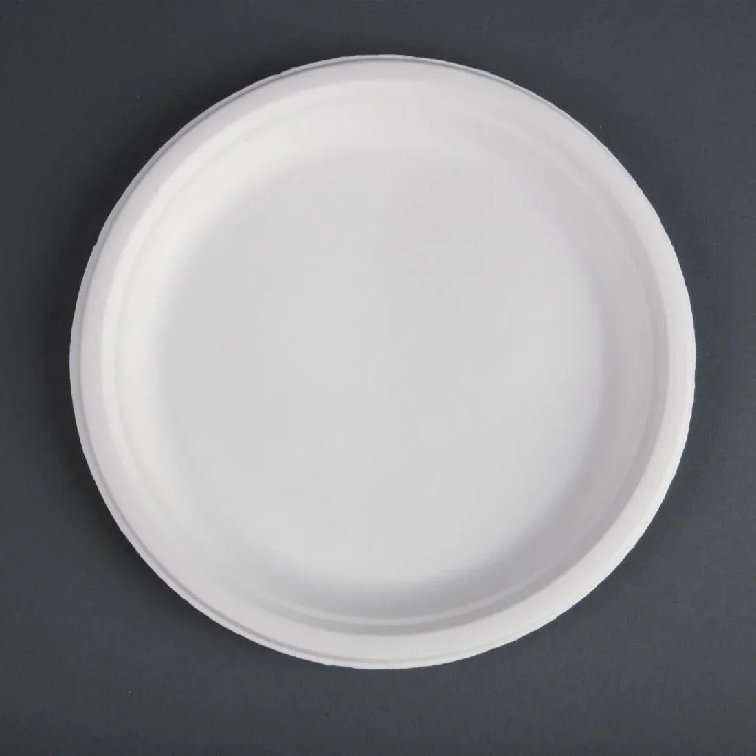 CW904 Fiesta Green Compostable Bagasse Plates Round (Pack of 50) - JD Catering Equipment Solutions Ltd