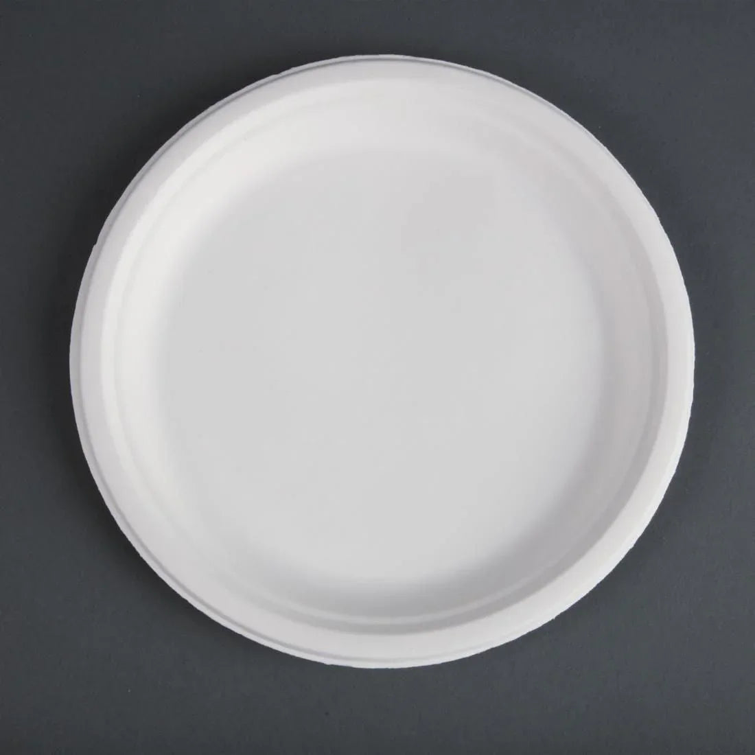 CW904 Fiesta Green Compostable Bagasse Plates Round (Pack of 50) - JD Catering Equipment Solutions Ltd