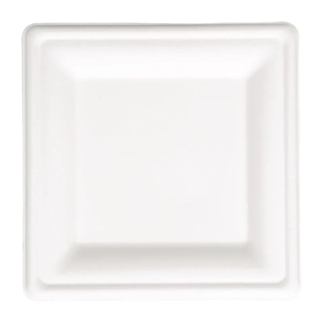 Fiesta Green Compostable Bagasse Square Plates (Pack of 50) JD Catering Equipment Solutions Ltd