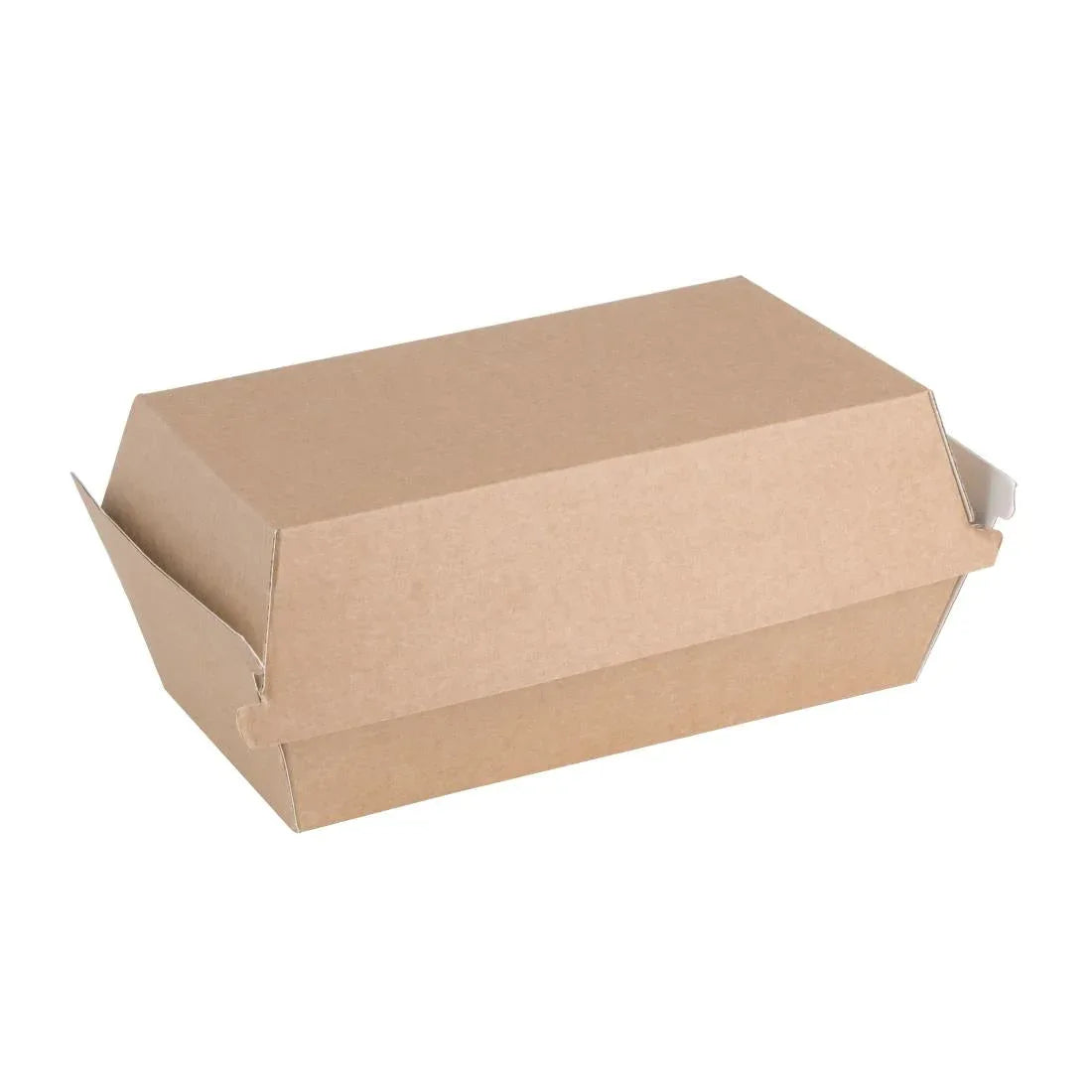 FB666 Fiesta Green Compostable Kraft Food Boxes Small 172mm (Pack of 200) - JD Catering Equipment Solutions Ltd