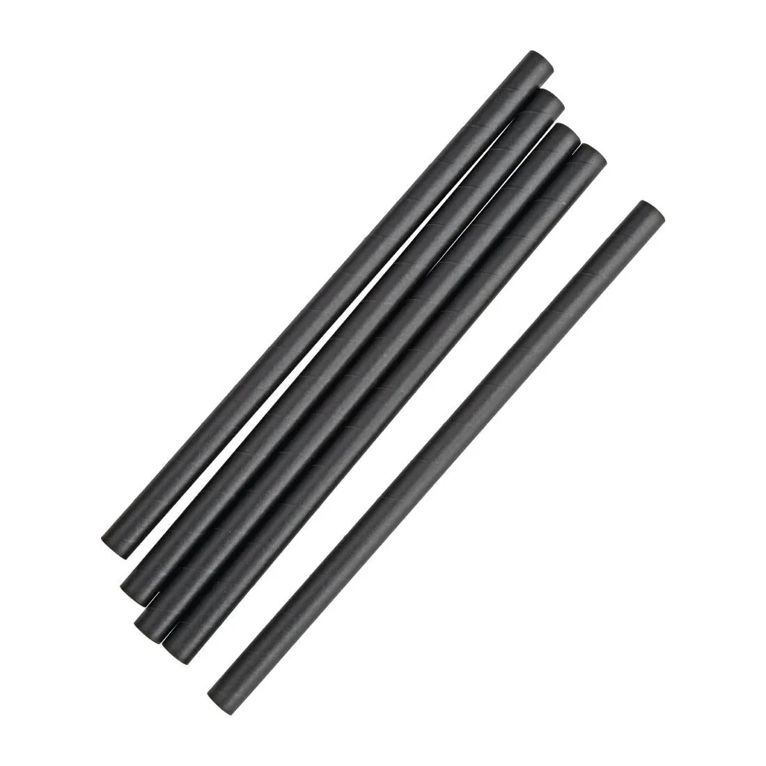 FB145 Fiesta Green Compostable Paper Smoothie Straws (Pack of 250) - JD Catering Equipment Solutions Ltd