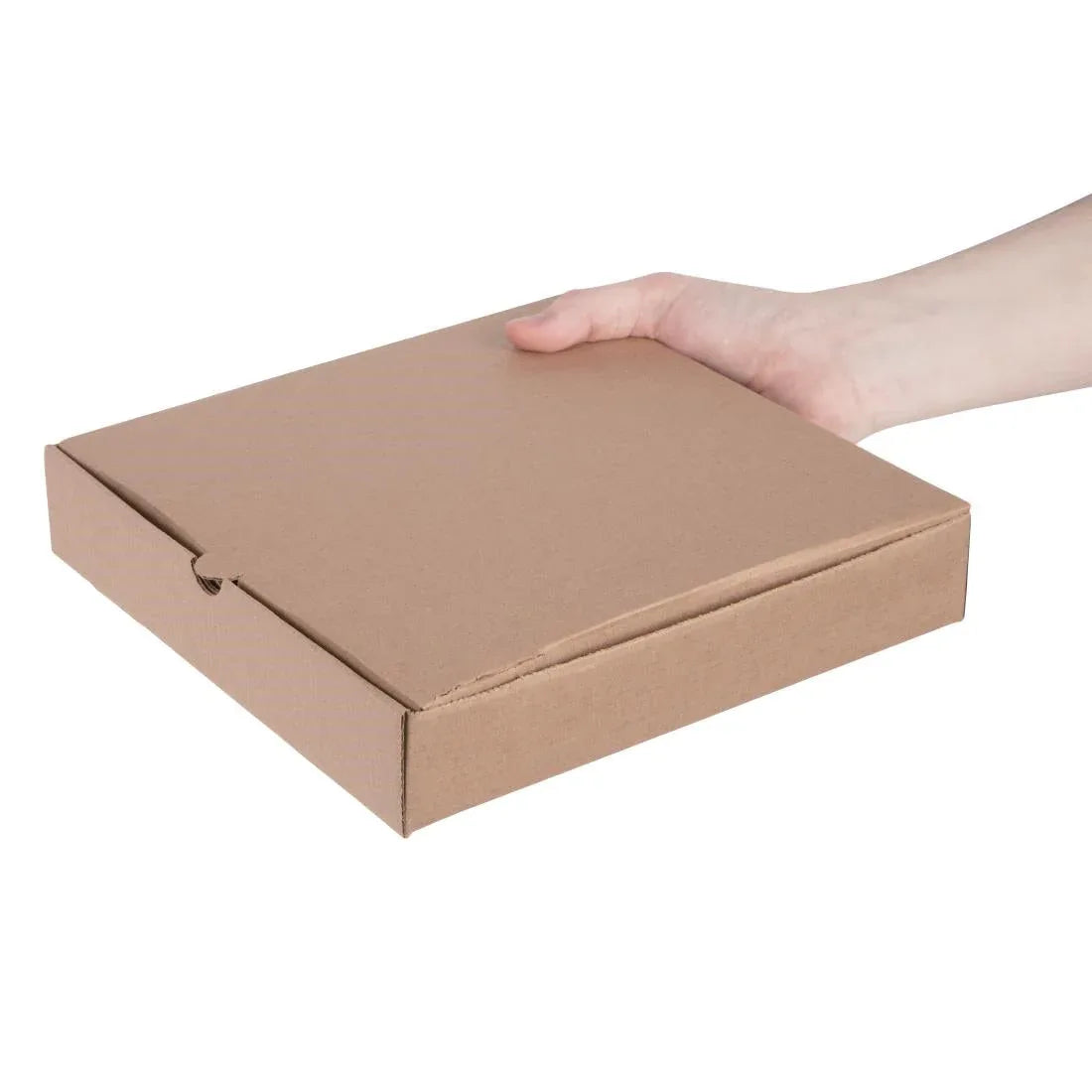 DC723 Fiesta Compostable Plain Pizza Boxes 9" (Pack of 100) - JD Catering Equipment Solutions Ltd