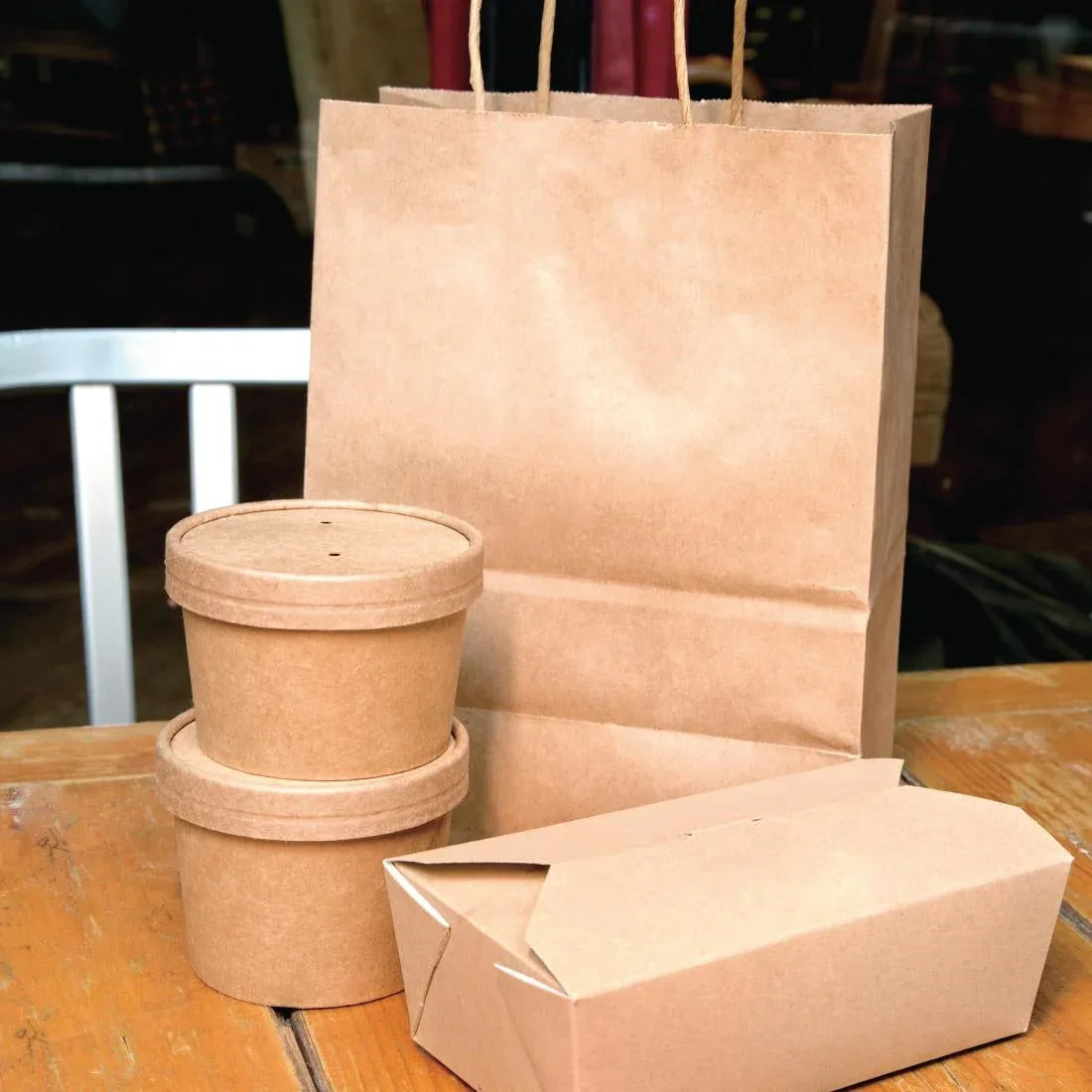 FB160 Fiesta Green Compostable Soup Containers 98mm (Pack of 500) - JD Catering Equipment Solutions Ltd
