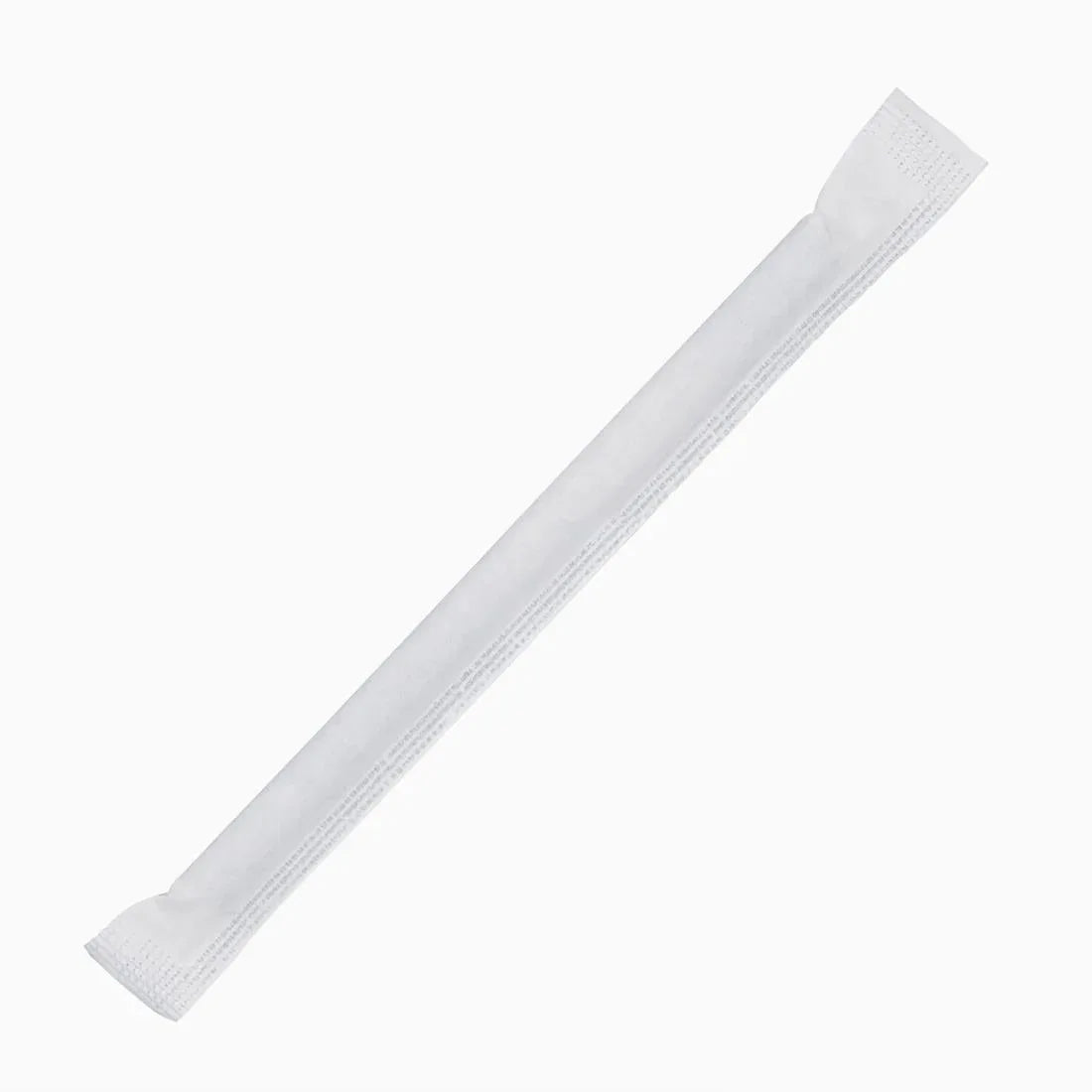 FP441 Fiesta Green Individually Wrapped Compostable Paper Cocktail Stirrer Straws Black x250 - JD Catering Equipment Solutions Ltd