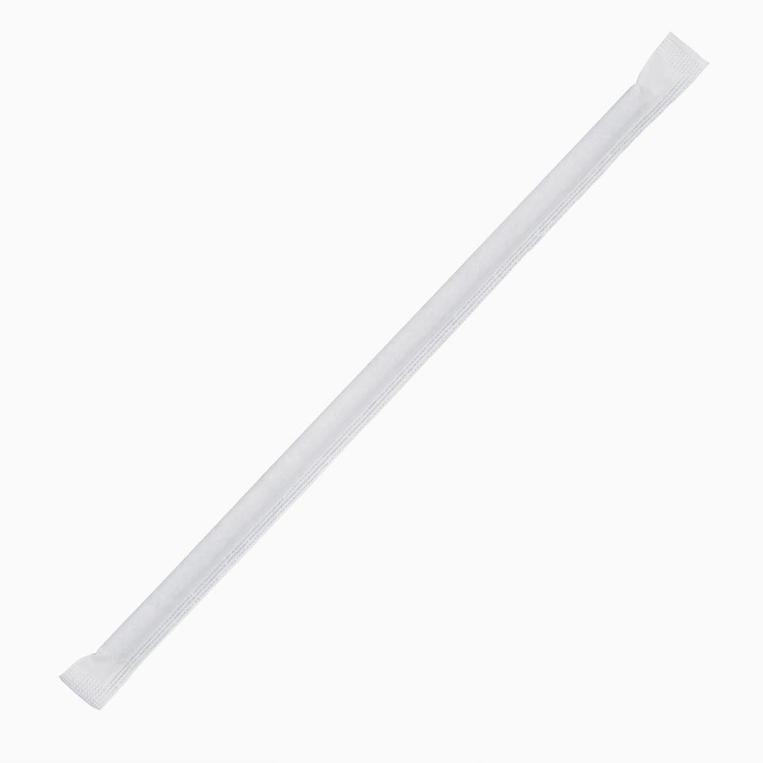 Fiesta Green Individually Wrapped Compostable Paper Straws (Pack of 250) JD Catering Equipment Solutions Ltd