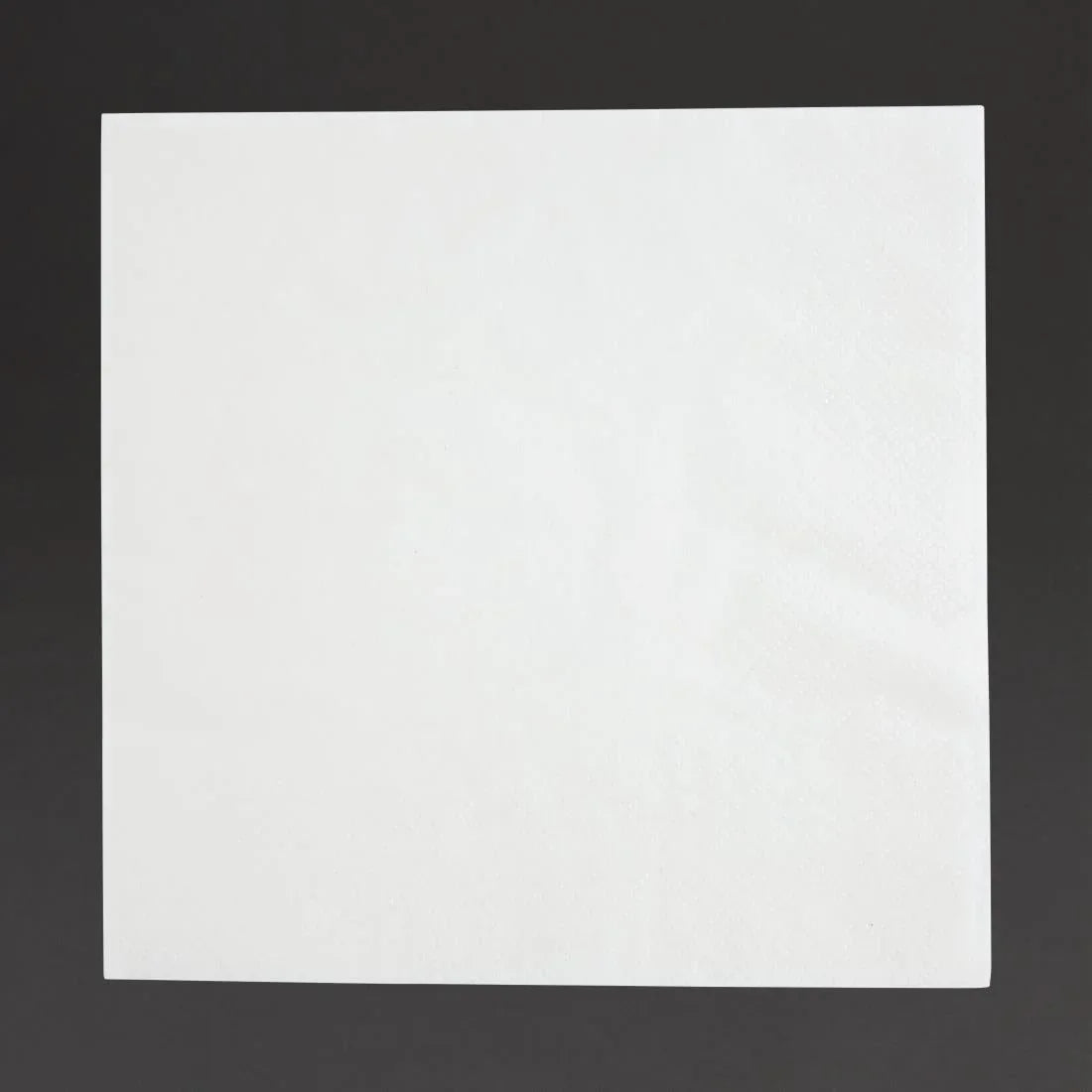 FE219 Fiesta Recyclable Lunch Napkin White 33x33cm 2ply 1/4 Fold (2000 Pack) - JD Catering Equipment Solutions Ltd