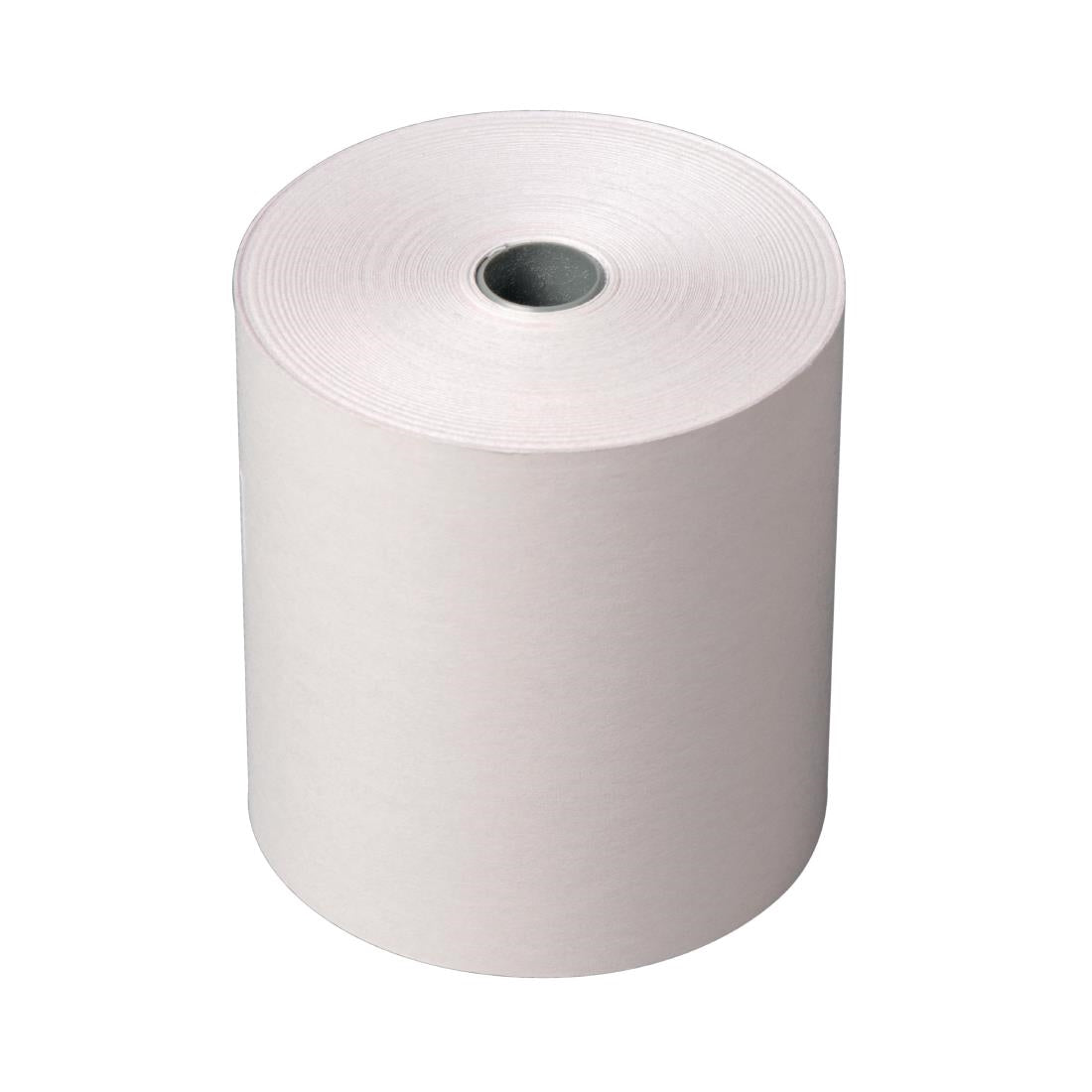 Fiesta Non-Thermal 2ply White and Pink Till Roll 76 x 71mm (Pack of 20) JD Catering Equipment Solutions Ltd