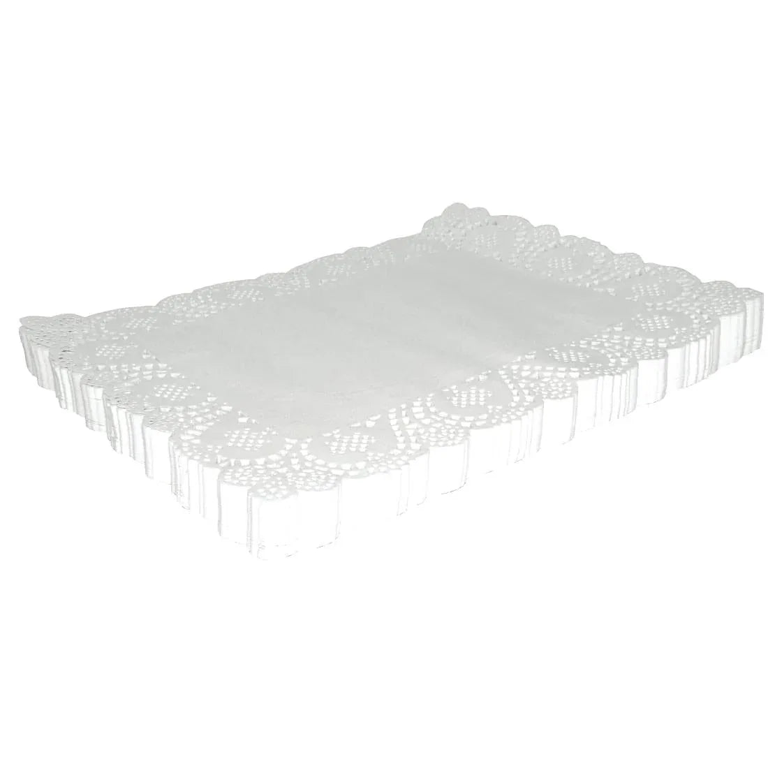 CE994 Fiesta Rectangular Paper Doilies 400mm (Pack of 250) - JD Catering Equipment Solutions Ltd