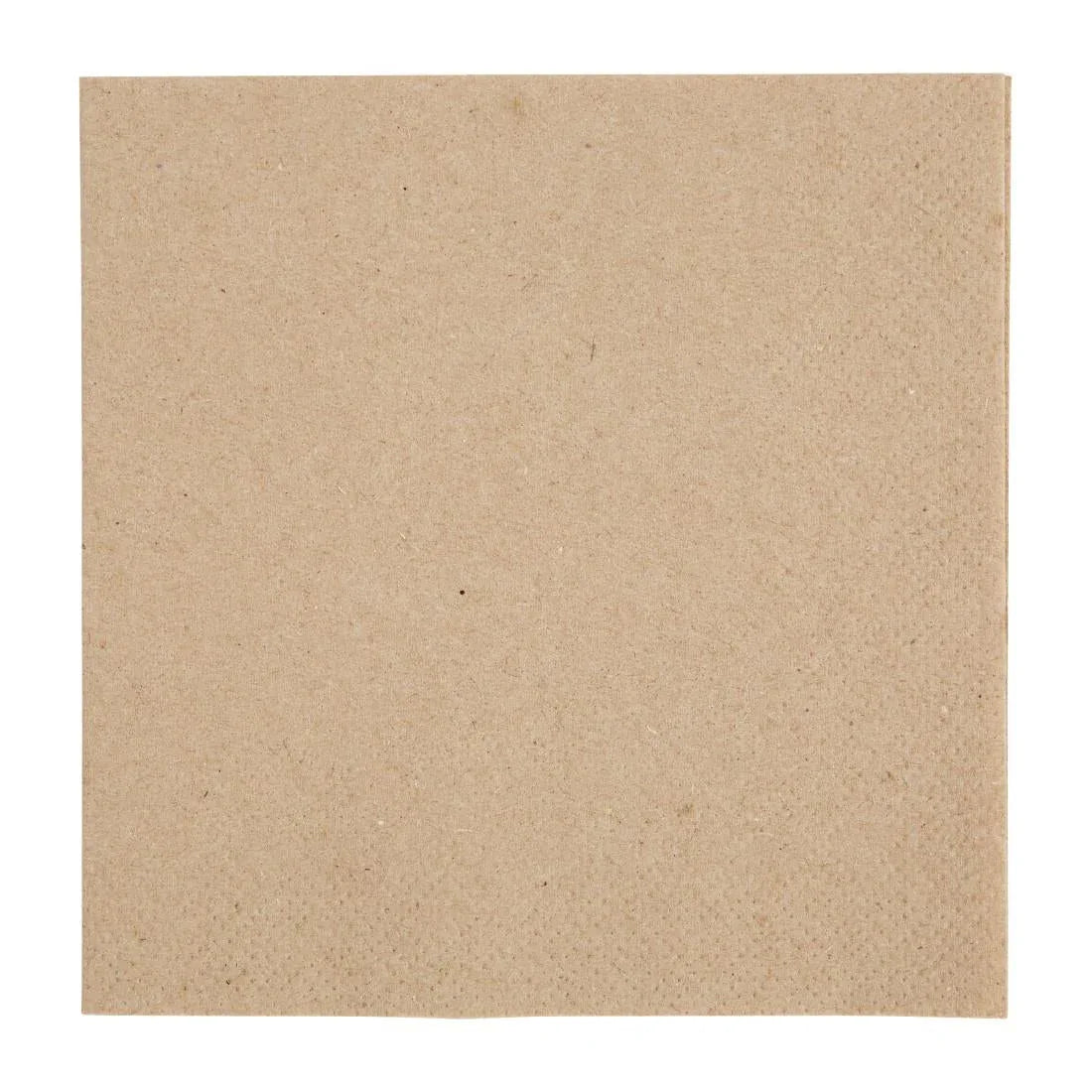 Fiesta Recycled Kraft Cocktail Napkins 240mm (Pack of 4000) JD Catering Equipment Solutions Ltd
