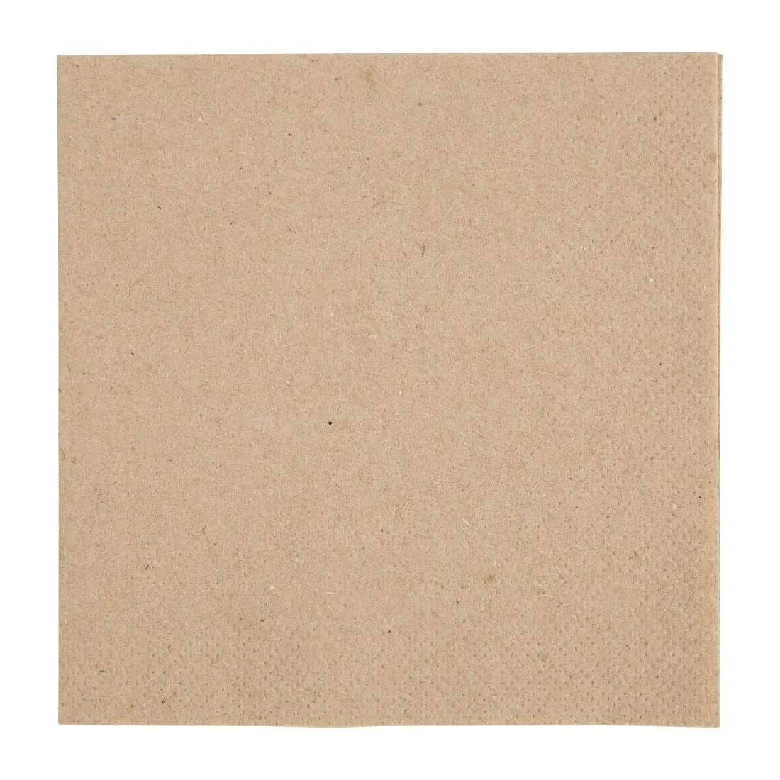 Fiesta Recycled Kraft Cocktail Napkins 240mm (Pack of 4000) JD Catering Equipment Solutions Ltd