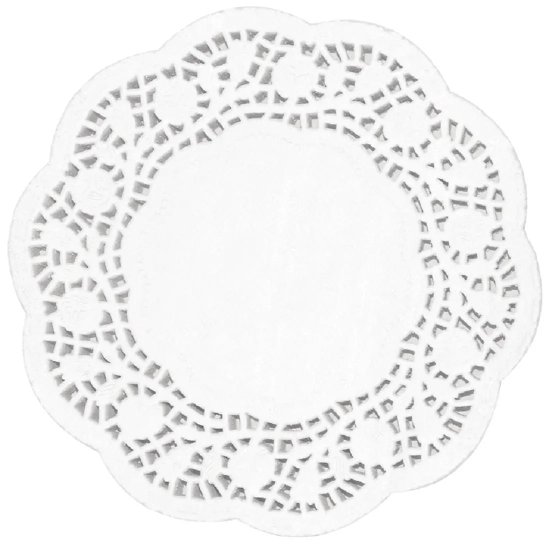 CE990 Fiesta Round Paper Doilies (Pack of 250) - JD Catering Equipment Solutions Ltd