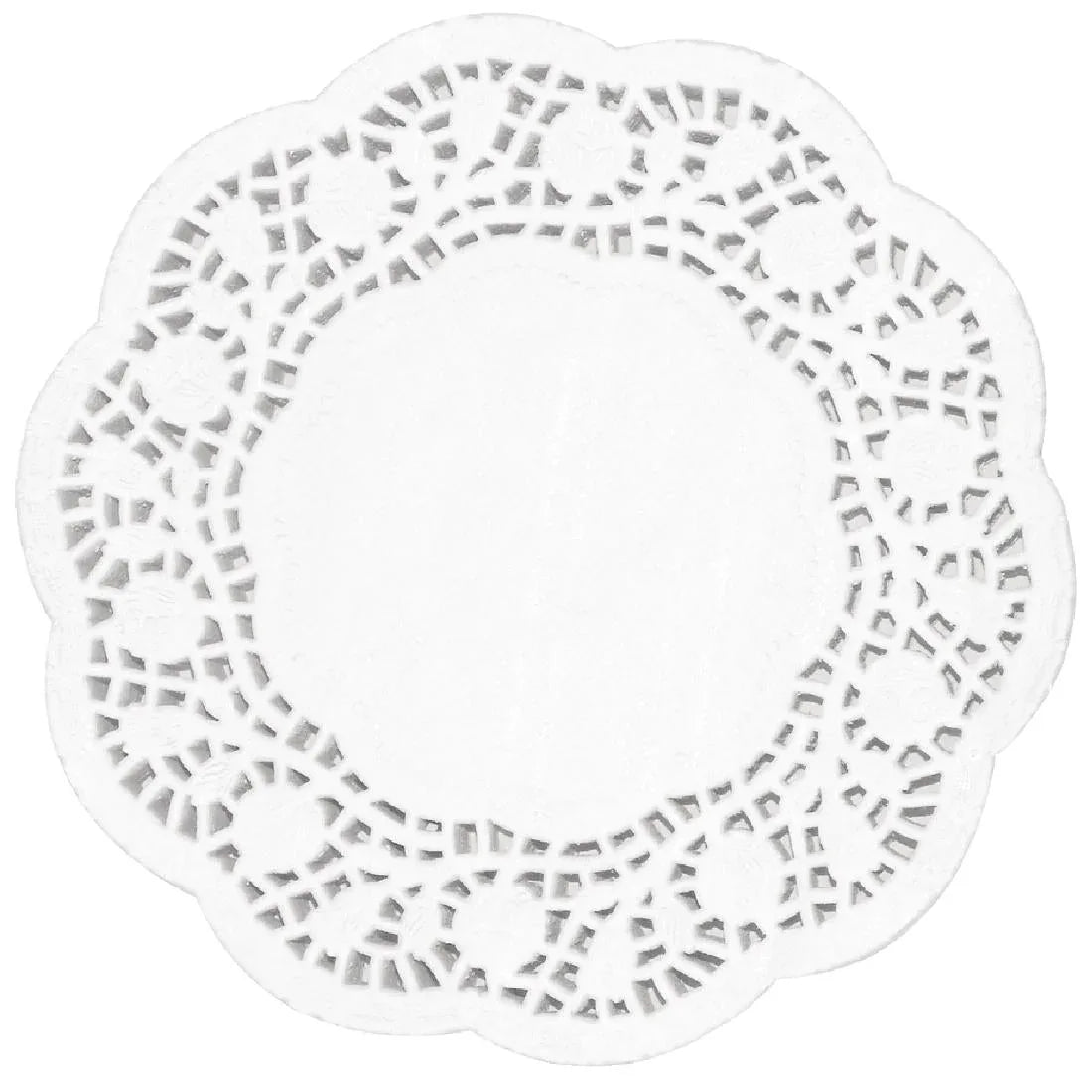 CE990 Fiesta Round Paper Doilies (Pack of 250) - JD Catering Equipment Solutions Ltd