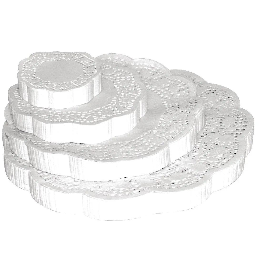 CE990 Fiesta Round Paper Doilies (Pack of 250) - JD Catering Equipment Solutions Ltd