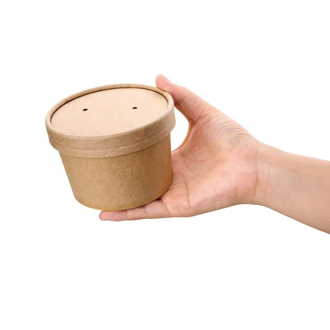 FA978 Fiesta Soup Container Lids 98mm (Pack of 500) - JD Catering Equipment Solutions Ltd