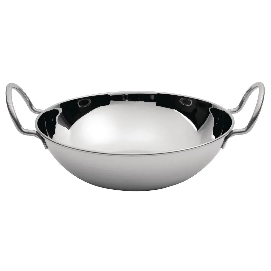 F469 Flat Bottomed Small Balti Serving Dish - JD Catering Equipment Solutions Ltd
