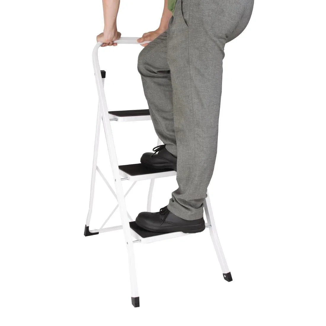 F018 Folding Step Stool F018/F019 - JD Catering Equipment Solutions Ltd