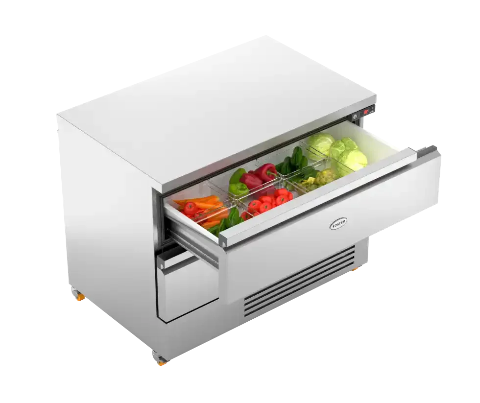 Foster FlexDrawer 2 Drawer Counter Fridge/Freezer FFC6-2 35-201 - JD Catering Equipment Solutions Ltd