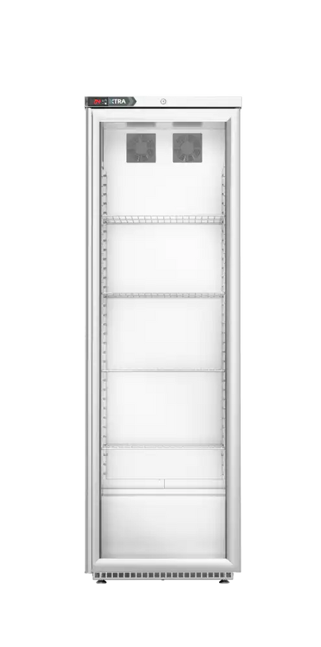 Foster Xtra Slimline 1 Glass Door 410Ltr Cabinet Fridge XR415G 33-115 JD Catering Equipment Solutions Ltd