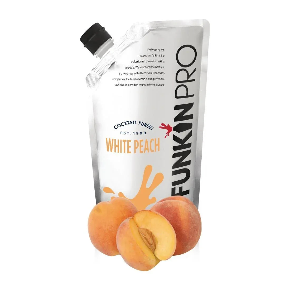 CF725 Funkin Puree White Peach - JD Catering Equipment Solutions Ltd